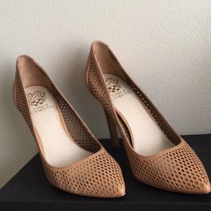 Vince Camuto pointed toe heels.